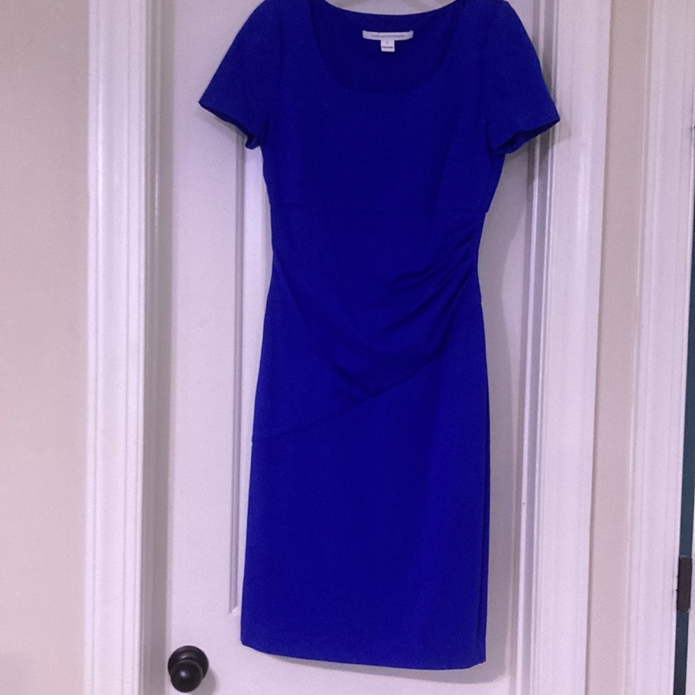 Diane von Furstenberg royal blue dress